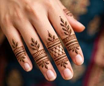 Finger Mehndi