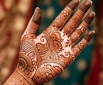 Front Hand Mehndi