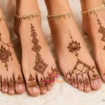 दुल्हनों के लिए 5 खूबसूरत Bridal Feet Mehndi Design आइडियाज
