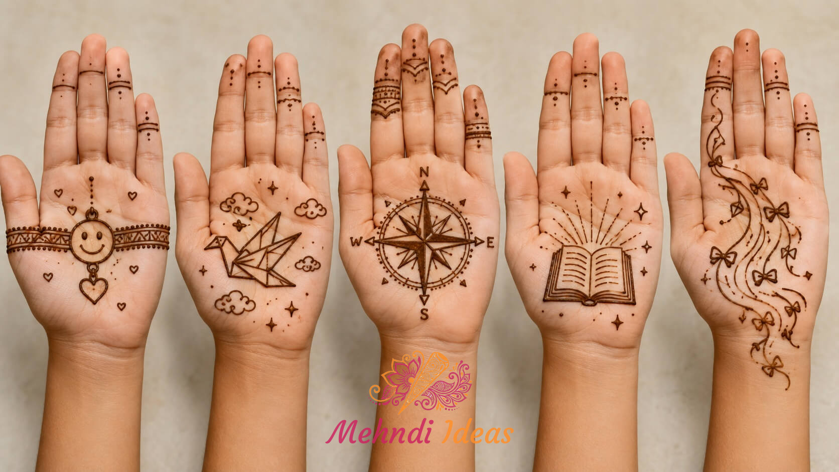 12 साल के बच्चों की मेहंदी डिजाइन के लिए 5 आसान और ट्रेंडिंग फ्रंट हैंड मेहंदी डिज़ाइन का कलेक्शन