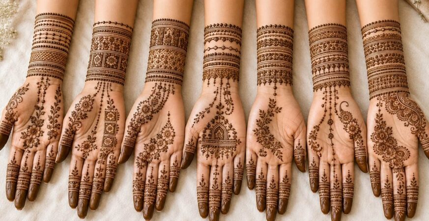 Bangle Design Mehndi के खूबसूरत ब्राइडल कंगन स्टाइल डिज़ाइन का संग्रह