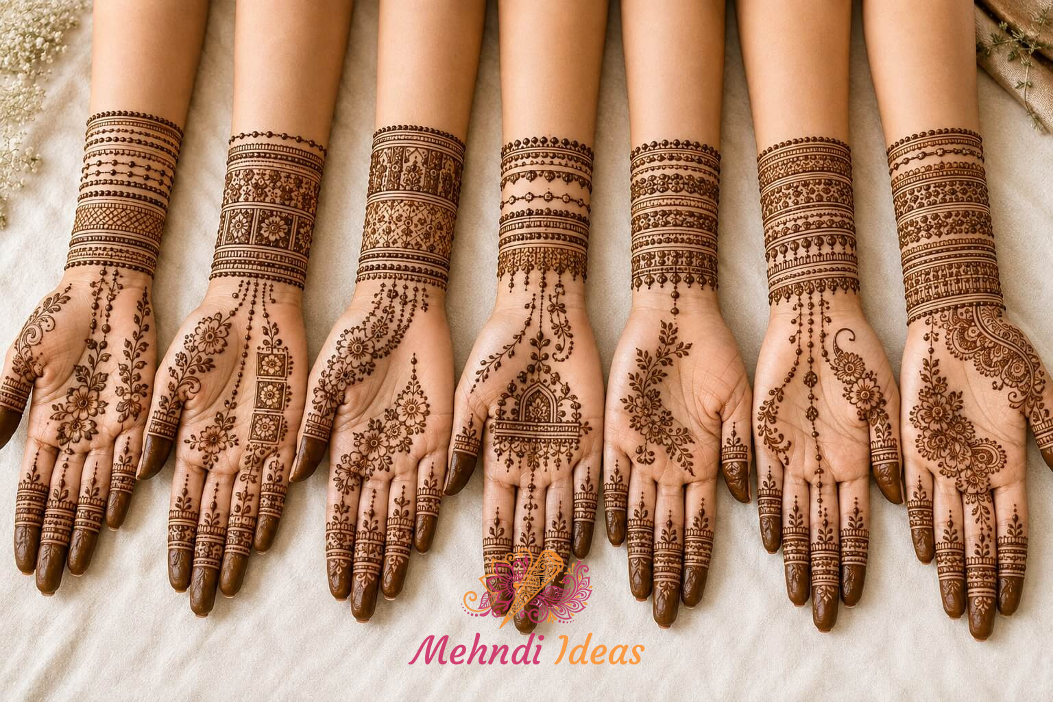 Bangle Design Mehndi के खूबसूरत ब्राइडल कंगन स्टाइल डिज़ाइन का संग्रह